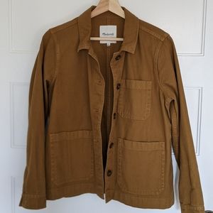 Madewell Garment-Dyed Ashwood Chore Coat (Small)